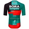 Fietskleding (Fietsshirt + Korte Koersbroek) 2023 BORA-Hansgrohe - Groen Zwart